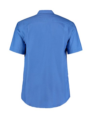 KUS-KK350-Mens Classic Fit Workwear Oxford Shirt Short Sleeve